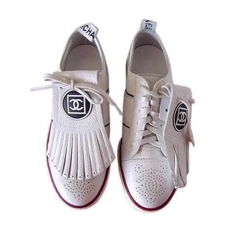 chanel golf shoes
